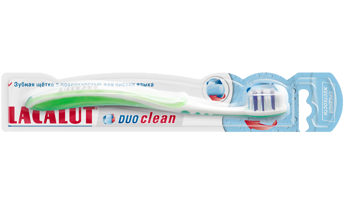 LACALUT<sup>®</sup> Duo clean зубная щетка