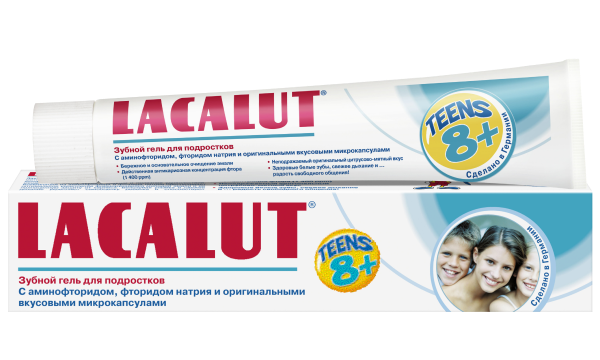 LACALUT<sup>®</sup> Teens 8+ зубной гель