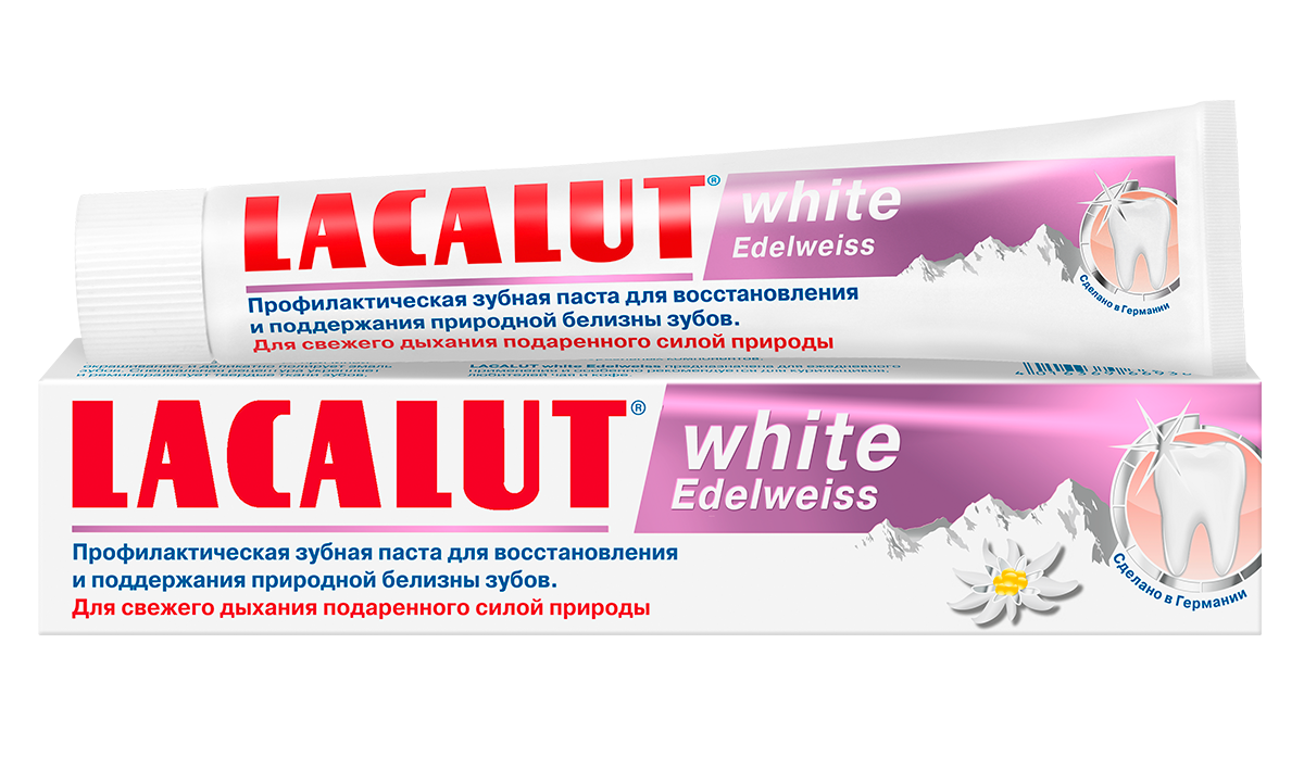 LACALUT<sup>®</sup> white Edelweiss