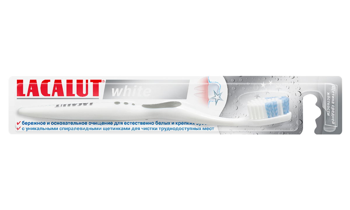 LACALUT<sup>®</sup> white зубная щетка