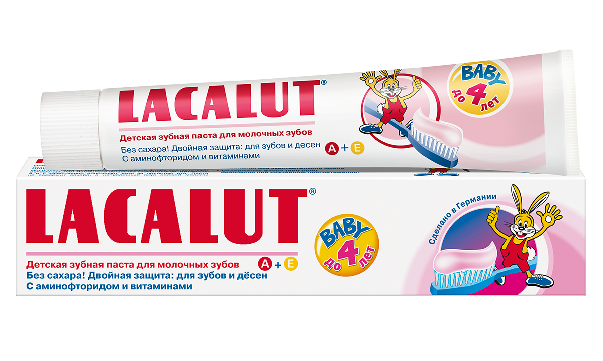 LACALUT<sup>®</sup> Baby до 4 лет