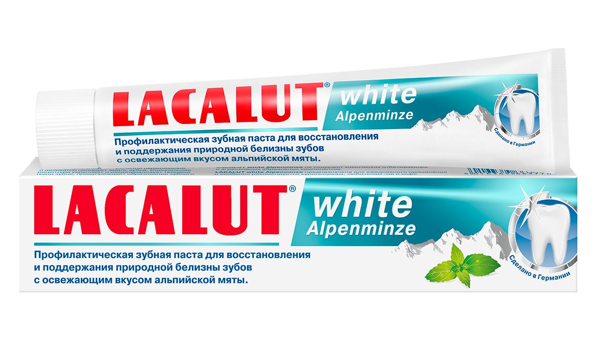 LACALUT<sup>®</sup> white Alpenminze