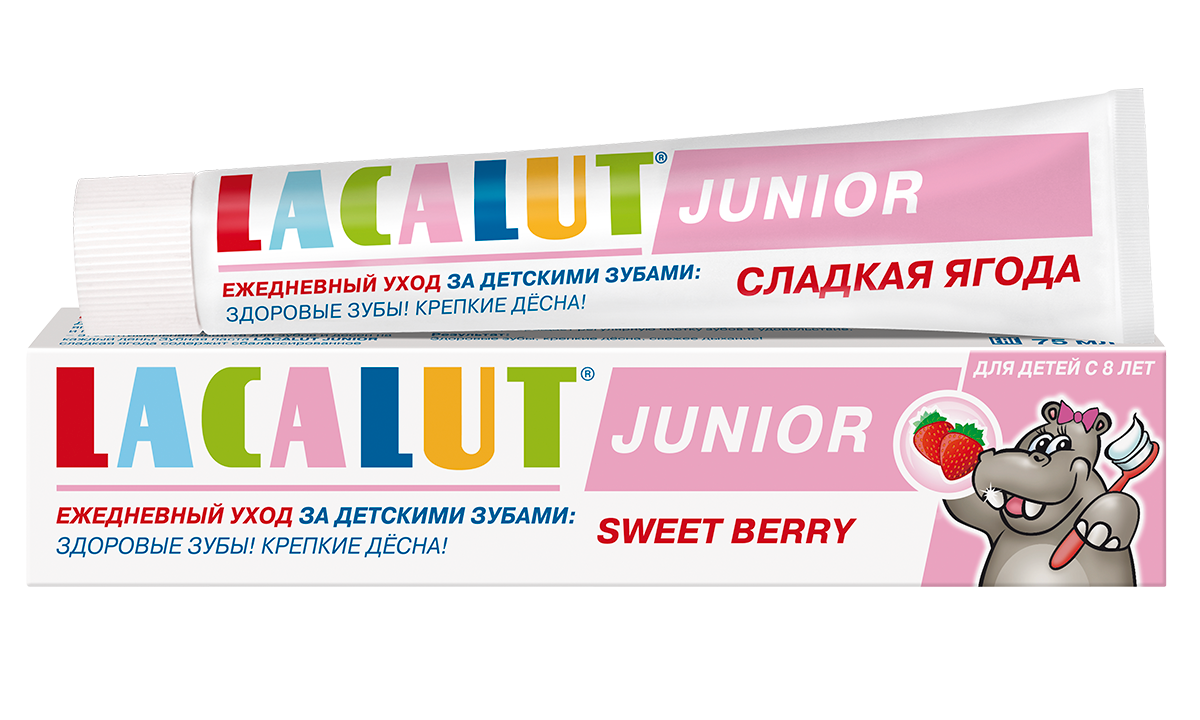 LACALUT<sup>®</sup> Junior сладкая ягода
