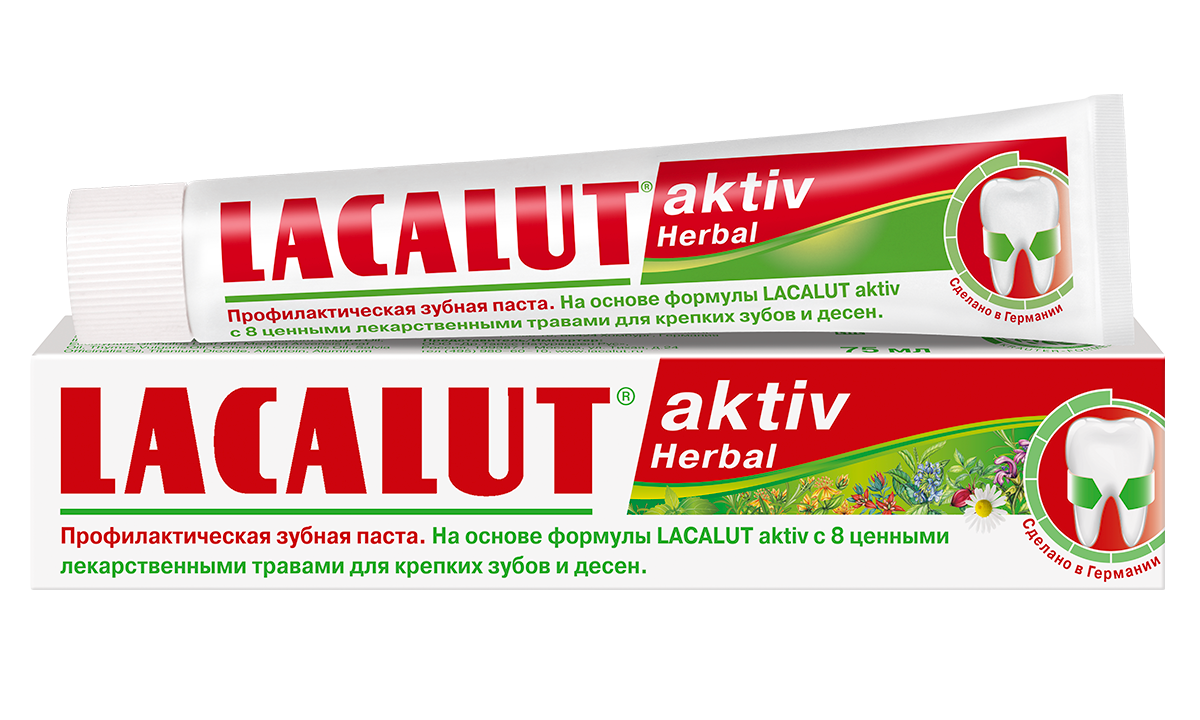 LACALUT<sup>®</sup> aktiv herbal